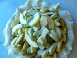 Apple Pie in shell